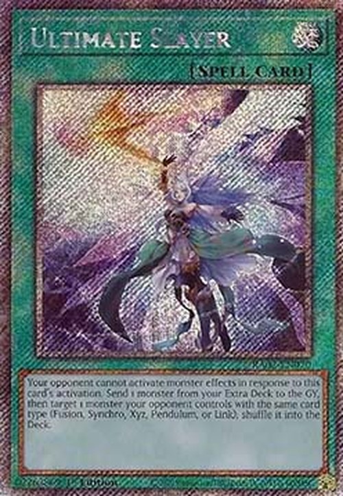 Yu-Gi-Oh! RA02 Ultimate Slayer (V.4 - Platinum Secret Rare)