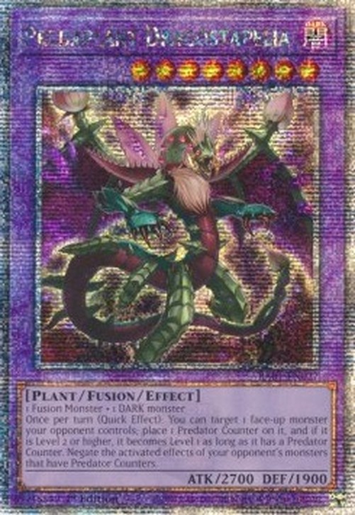 Yu-Gi-Oh! RA01 Predaplant Dragostapelia (V.5 - Quarter Century Secret Rare)