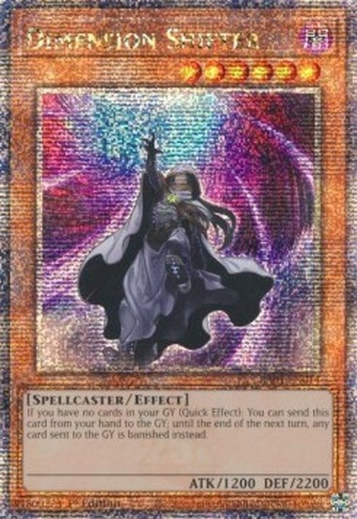 Yu-Gi-Oh! RA01 Dimension Shifter (V.5 - Quarter Century Secret Rare)