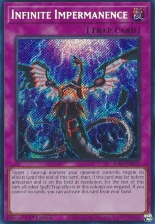Yu-Gi-Oh! RA01 Infinite Impermanence (V.3 - Secret Rare)
