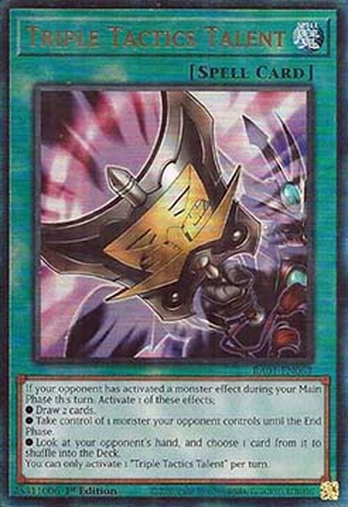 Yu-Gi-Oh! RA01 Triple Tactics Talent (V.7 - Ultimate Rare)