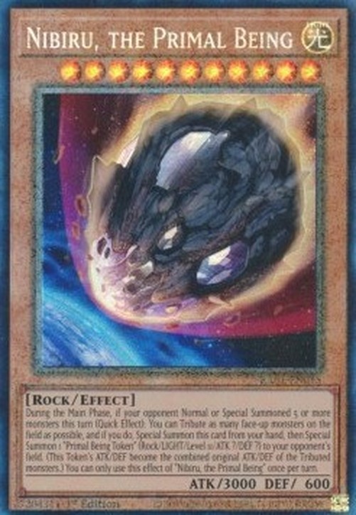 Yu-Gi-Oh! RA01 Nibiru, the Primal Being (V.6 - Collectors Rare)