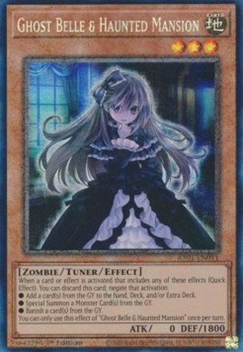 Yu-Gi-Oh! RA01 Ghost Belle & Haunted Mansion (V.6 - Collectors Rare)