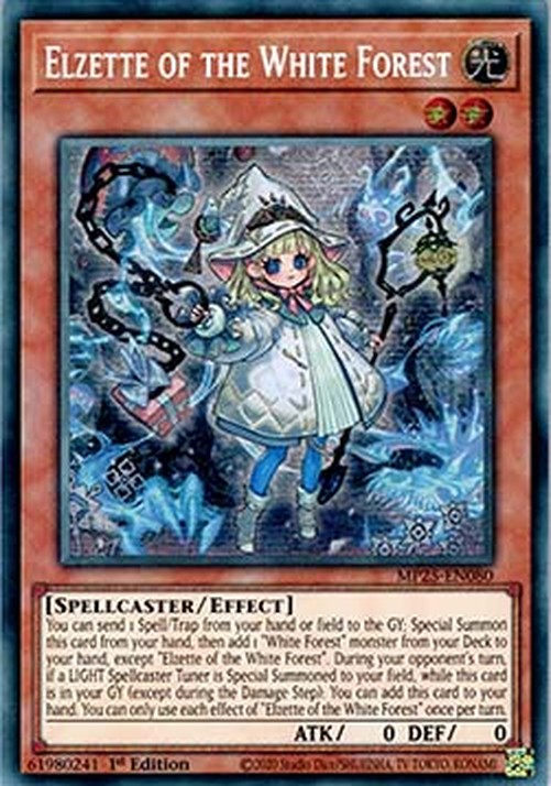 Yu-Gi-Oh! MP25 Elzette of the White Forest