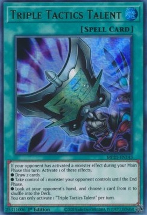 Yu-Gi-Oh! MP21 Triple Tactics Talent