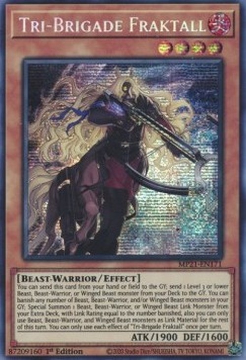 Yu-Gi-Oh! MP21 Tri-Brigade Fraktall