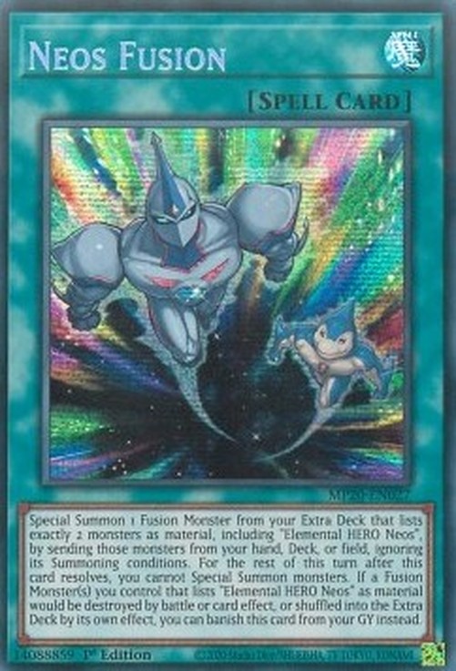 Yu-Gi-Oh! MP20 Neos Fusion