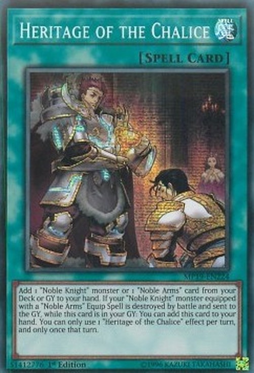 Yu-Gi-Oh! MP19 Heritage of the Chalice