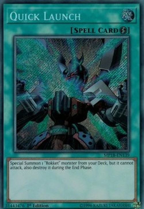 Yu-Gi-Oh! MP18 Quick Launch