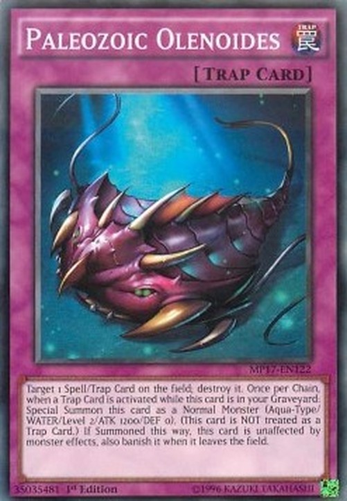 Yu-Gi-Oh! MP17 Paleozoic Olenoides