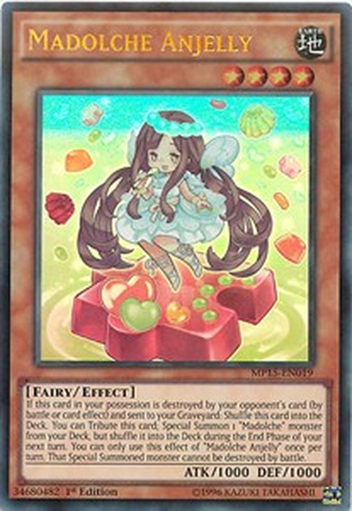 Yu-Gi-Oh! MP15 Madolche Anjelly