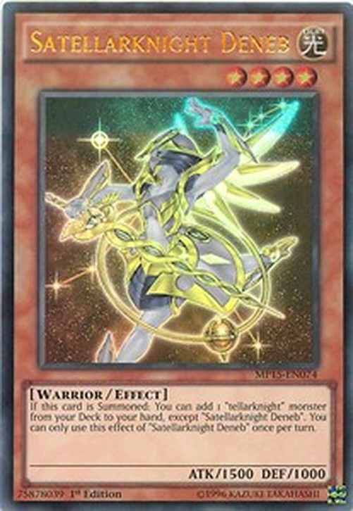 Yu-Gi-Oh! MP15 Satellarknight Deneb
