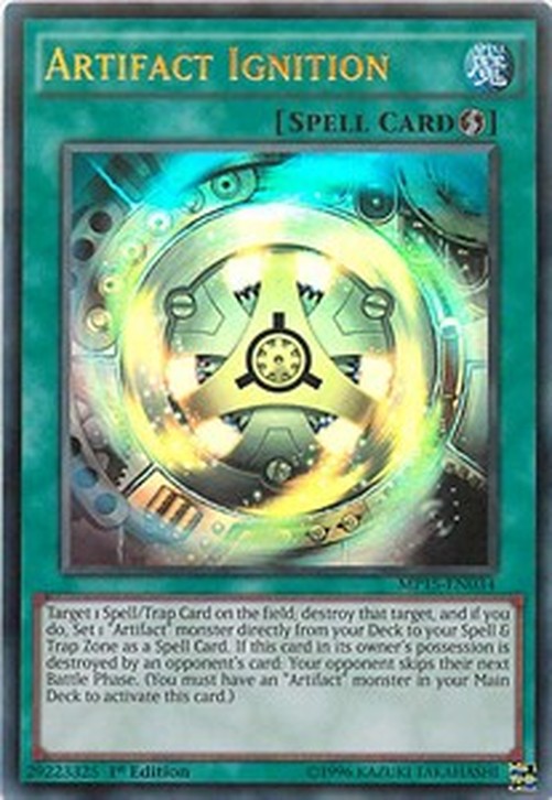 Yu-Gi-Oh! MP15 Artifact Ignition