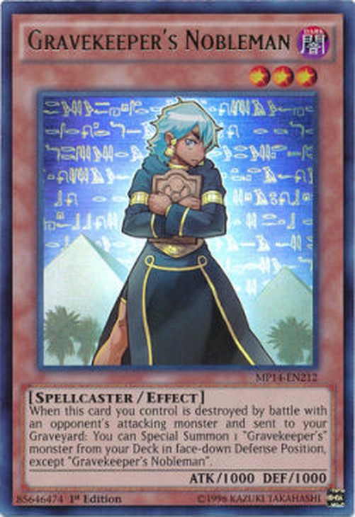 Yu-Gi-Oh! MP14 Gravekeeper's Nobleman