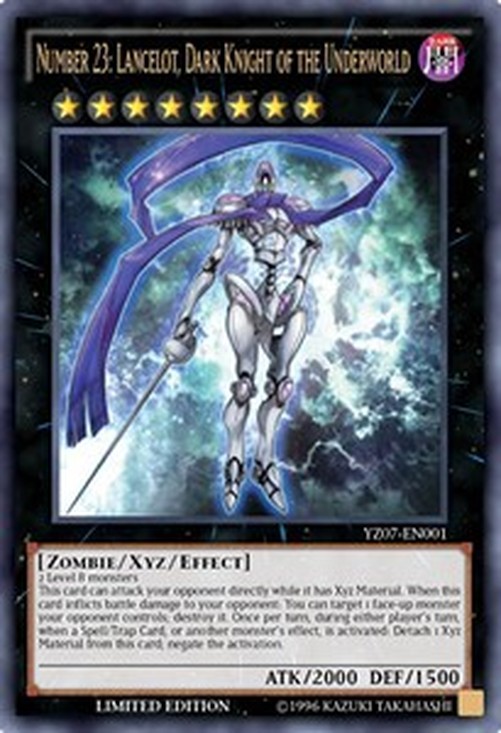Yu-Gi-Oh! YZXX Number 23: Lancelot, Dark Knight of the Underworld