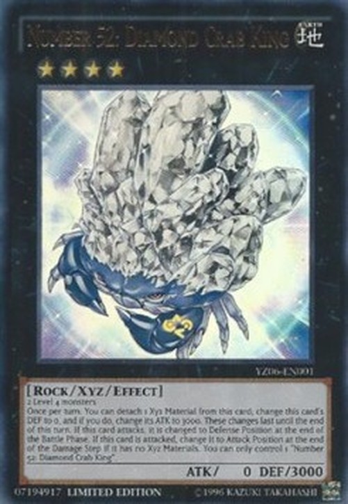 Yu-Gi-Oh! YZXX Number 52: Diamond Crab King