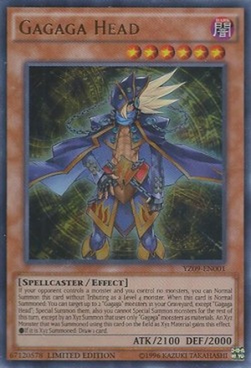 Yu-Gi-Oh! YZXX Gagaga Head