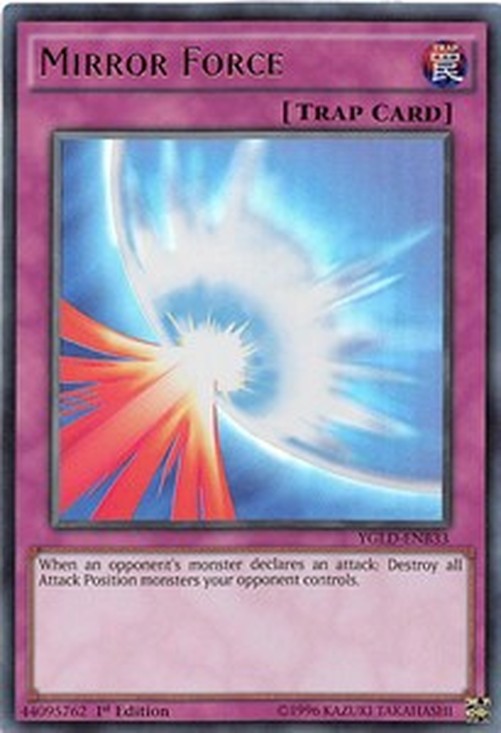 Yu-Gi-Oh! YGLD Mirror Force (V.2 - Ultra Rare)
