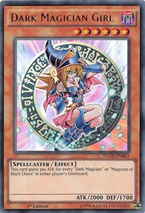 Yu-Gi-Oh! YGLD Dark Magician Girl (V.2 - Ultra Rare)