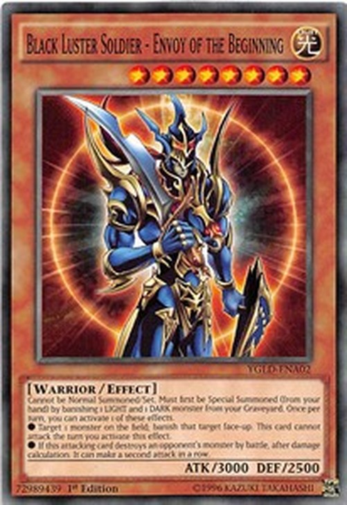 Yu-Gi-Oh! YGLD Black Luster Soldier - Envoy of the Beginning