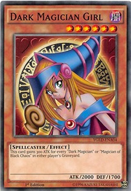 Yu-Gi-Oh! YGLD Dark Magician Girl (V.1 - Common)