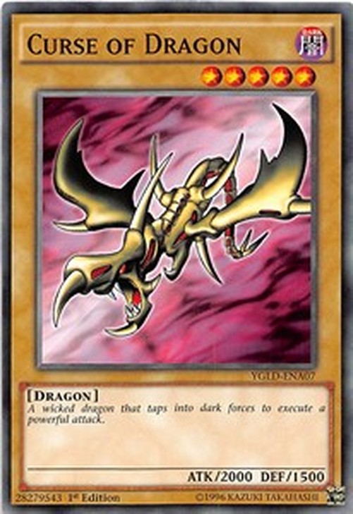 Yu-Gi-Oh! YGLD Curse of Dragon