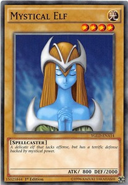 Yu-Gi-Oh! YGLD Mystical Elf