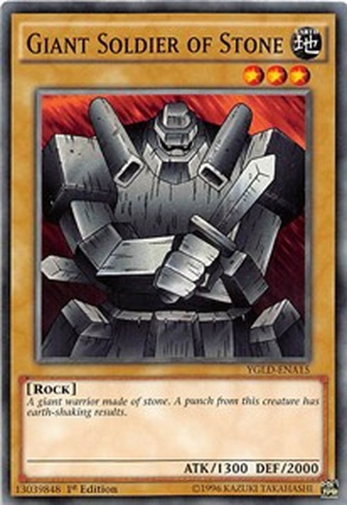 Yu-Gi-Oh! YGLD Giant Soldier of Stone