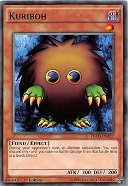 Yu-Gi-Oh! YGLD Kuriboh (V.1 - Common)