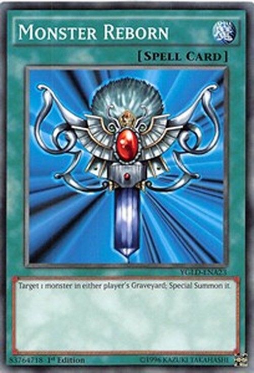 Yu-Gi-Oh! YGLD Monster Reborn (V.1 - Common)