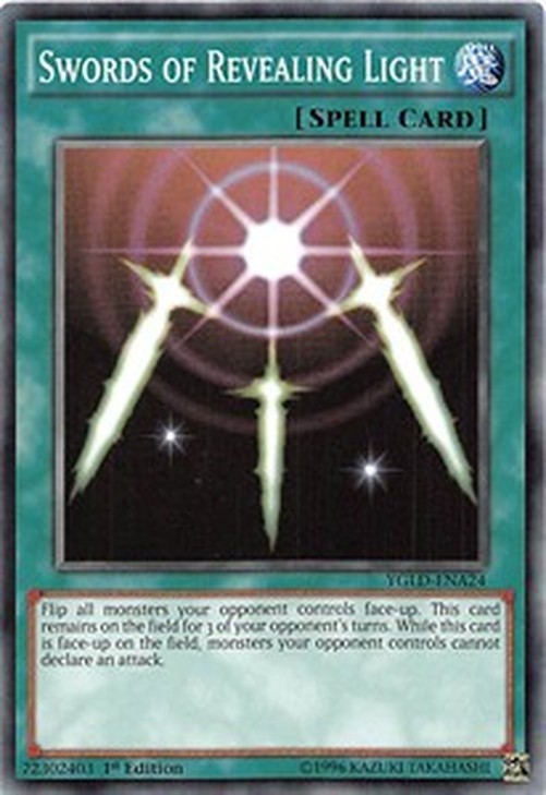 Yu-Gi-Oh! YGLD Swords of Revealing Light (V.1 - Common)