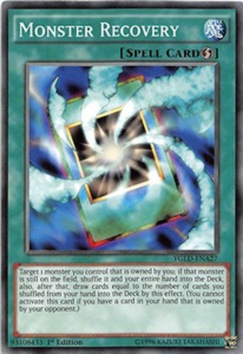 Yu-Gi-Oh! YGLD Monster Recovery (V.1 - Common)