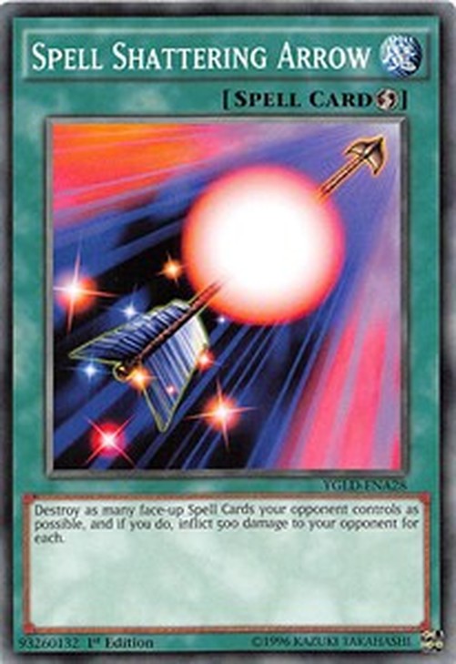 Yu-Gi-Oh! YGLD Spell Shattering Arrow