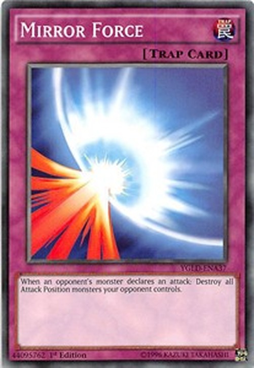 Yu-Gi-Oh! YGLD Mirror Force (V.1 - Common)