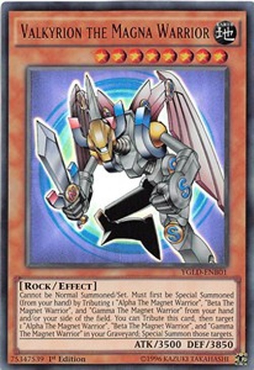 Yu-Gi-Oh! YGLD Valkyrion the Magna Warrior