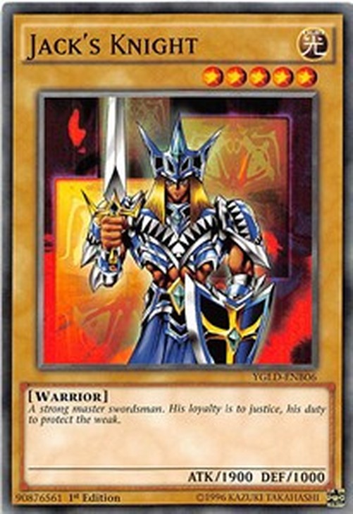Yu-Gi-Oh! YGLD Jack's Knight (V.1 - Common)