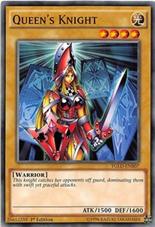 Yu-Gi-Oh! YGLD Queen's Knight (V.1 - Common)