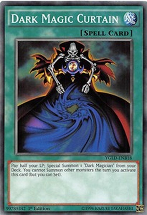 Yu-Gi-Oh! YGLD Dark Magic Curtain