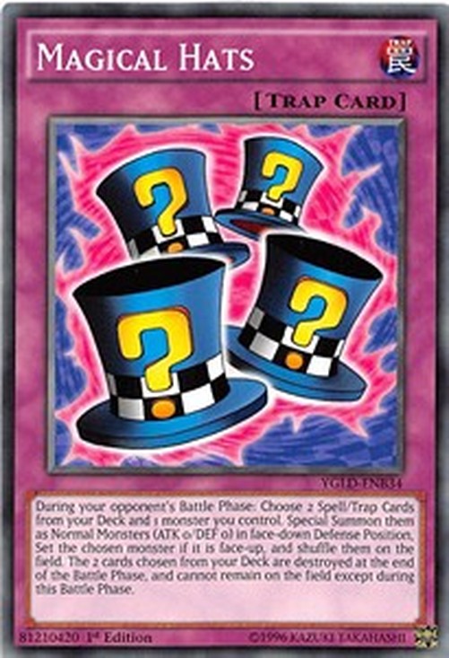 Yu-Gi-Oh! YGLD Magical Hats (V.2 - Common)