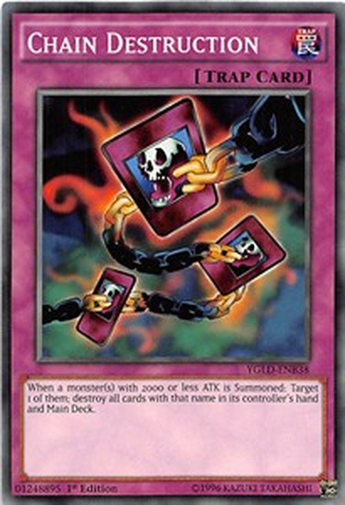 Yu-Gi-Oh! YGLD Chain Destruction