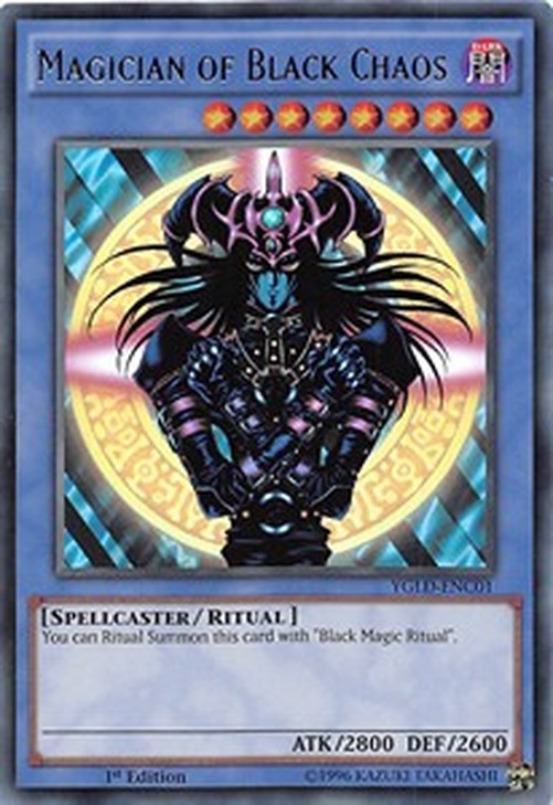 Yu-Gi-Oh! YGLD Magician of Black Chaos