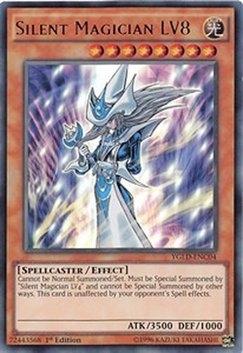 Yu-Gi-Oh! YGLD Silent Magician LV8