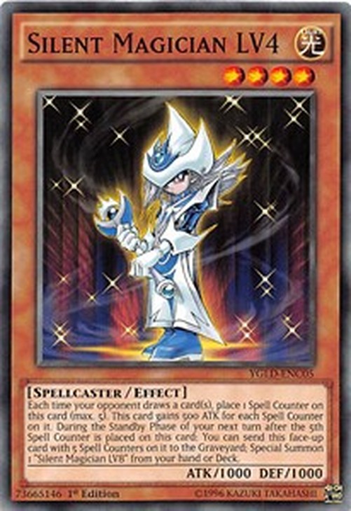 Yu-Gi-Oh! YGLD Silent Magician LV4