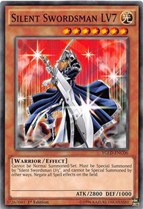Yu-Gi-Oh! YGLD Silent Swordsman LV7