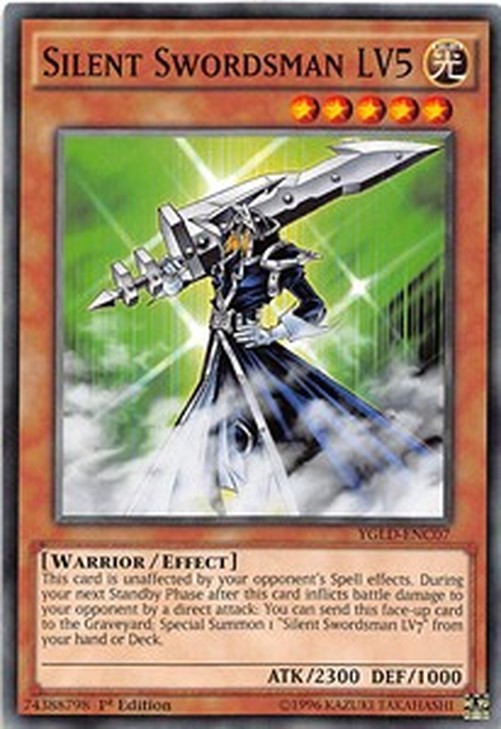 Yu-Gi-Oh! YGLD Silent Swordsman LV5