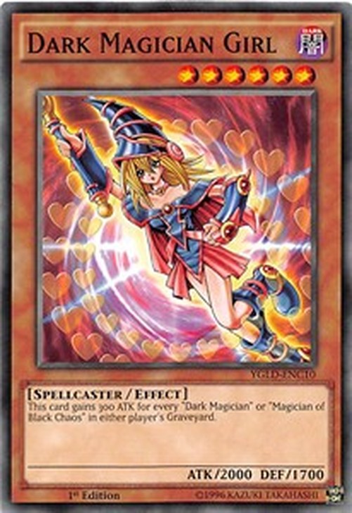 Yu-Gi-Oh! YGLD Dark Magician Girl (V.3 - Common)