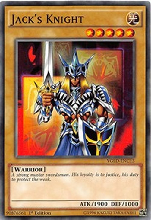 Yu-Gi-Oh! YGLD Jack's Knight (V.2 - Common)