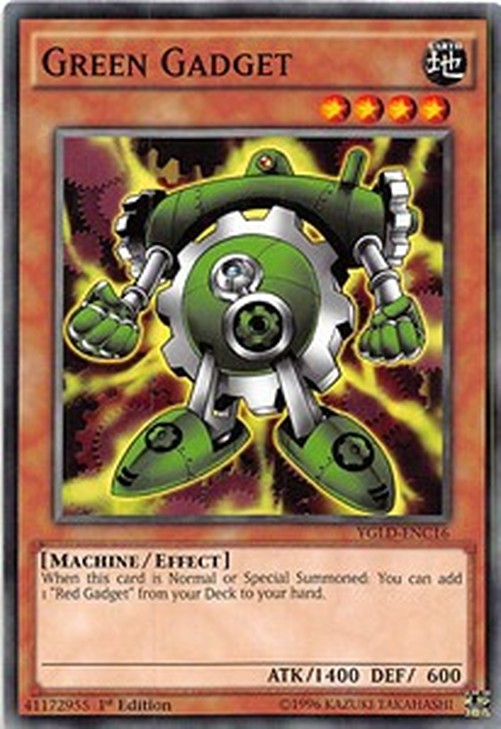 Yu-Gi-Oh! YGLD Green Gadget
