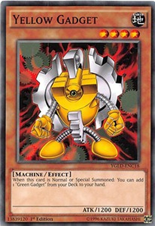 Yu-Gi-Oh! YGLD Yellow Gadget