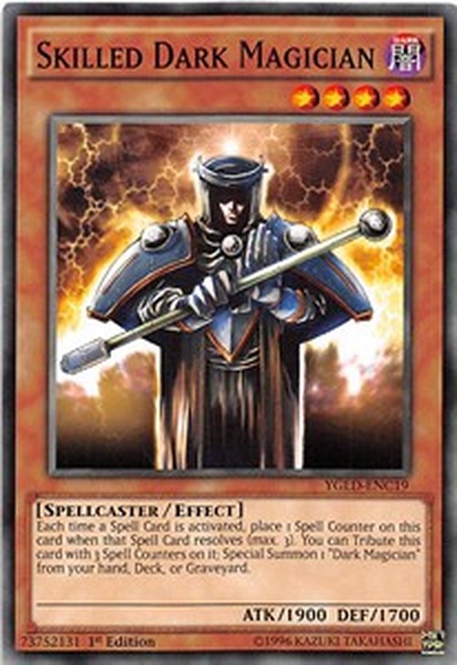 Yu-Gi-Oh! YGLD Skilled Dark Magician